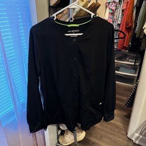 HH Works Scrub Jacket Black EUC